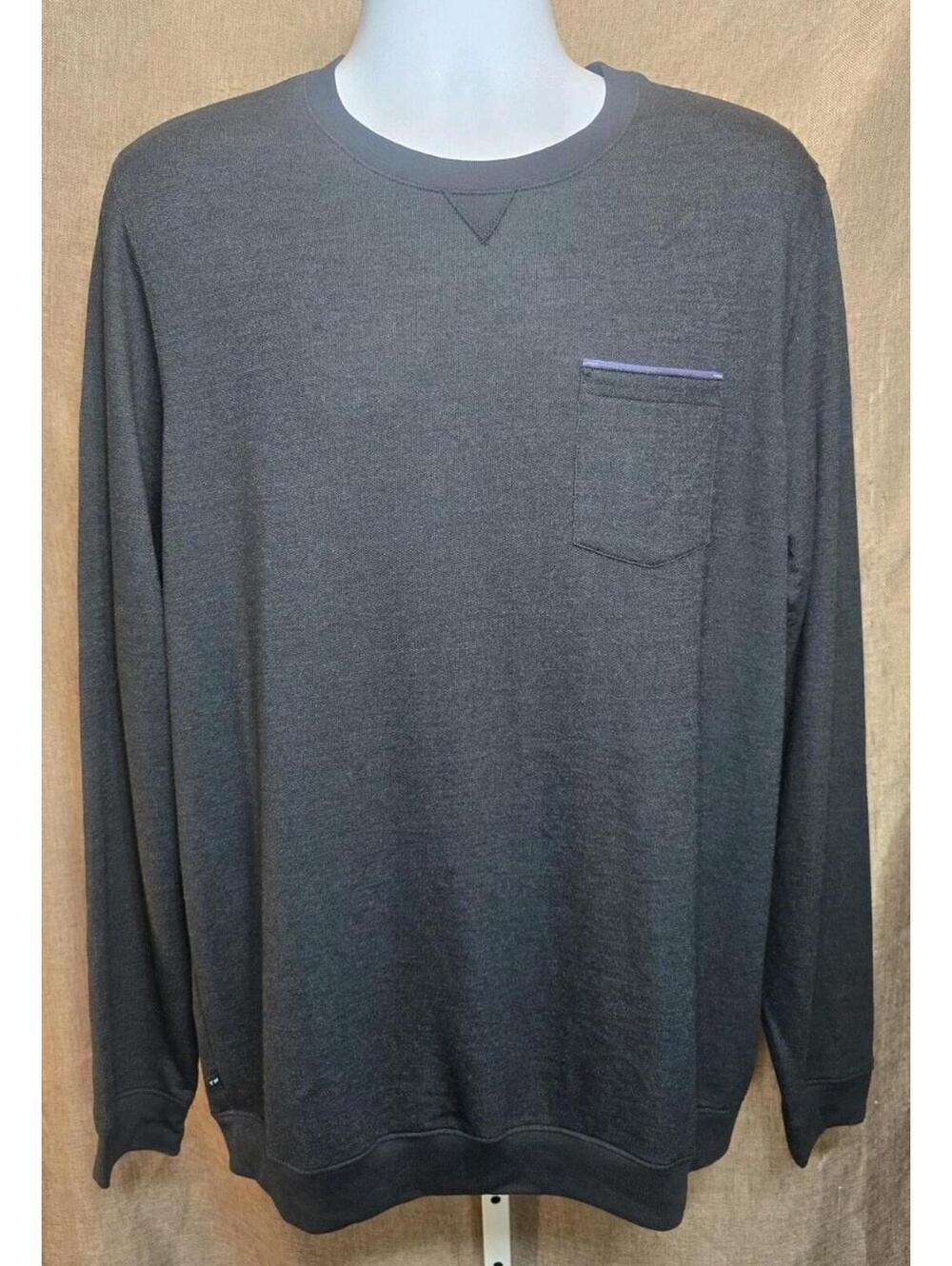 Mens Travis Mathew Lightweight Golf Crew Neck Pocket Sweatshirt Sz. LG